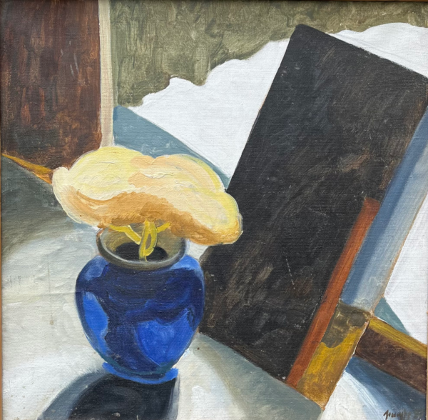 Still life Blue vase / Նատյուրմորտ կապույտ ծաղկաման 1987