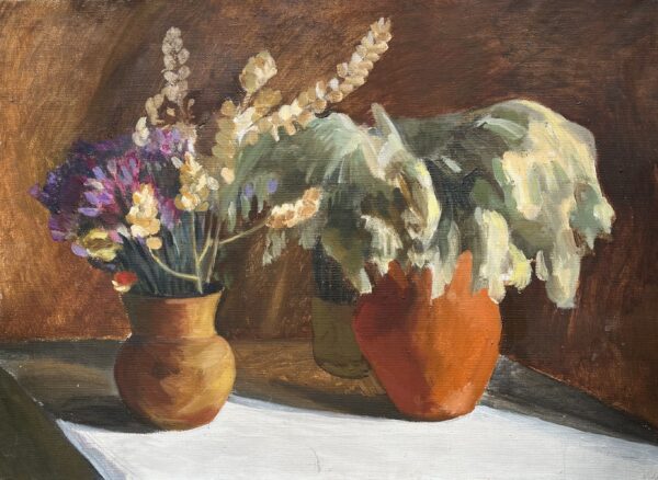 Still life dried flowers / Նատյուրմորտ Չորացրած ծաղիկներ 1990